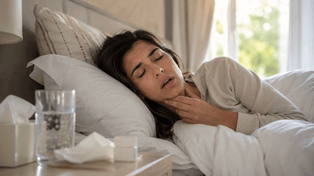 mouth breathing in adults